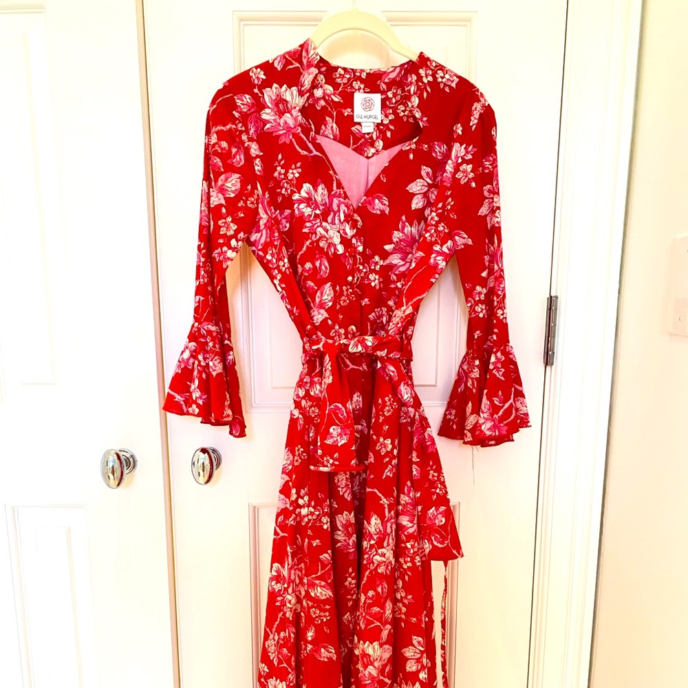 Gul Hurgel long floral dress